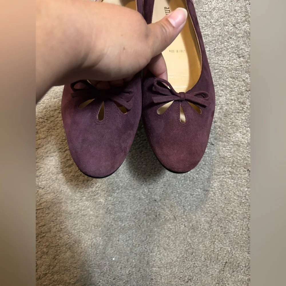 AMALFI SHOES WOMEN PURPLE SIZE 10.5 B - Picture 10 of 15